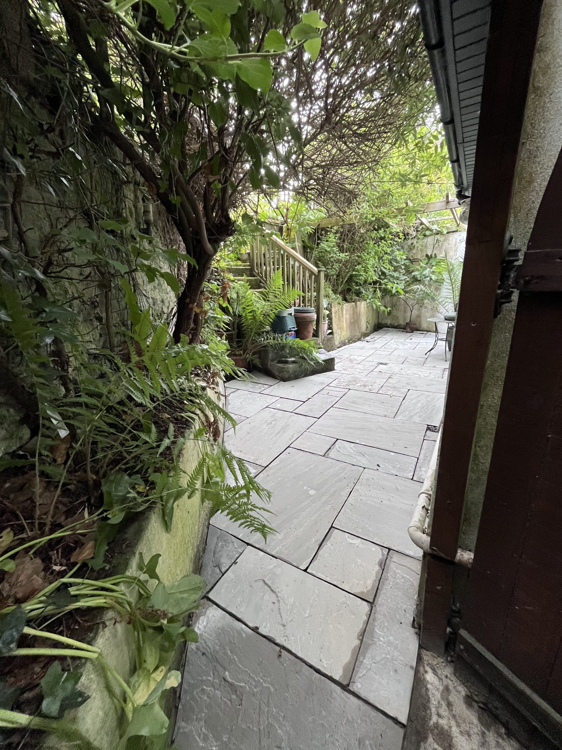 indian sandstone install, St Austell