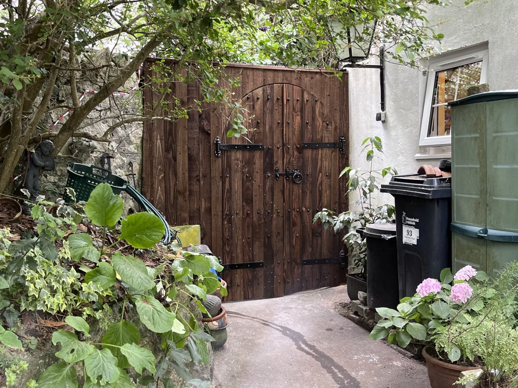 bespoke garden gates medieval style